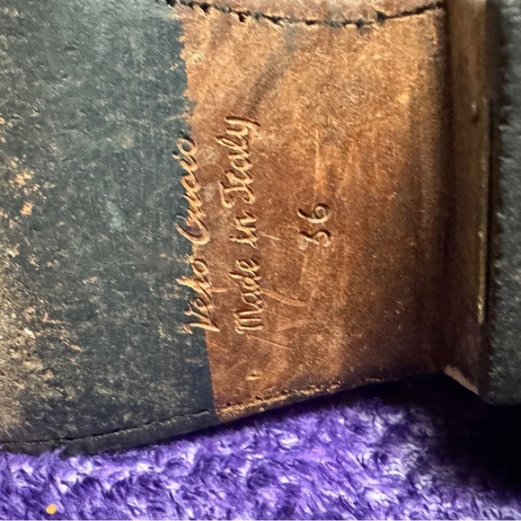 Golden Goose distressed blue western ankle boots in preowned condition 36 (6) - Picture 9 of 9